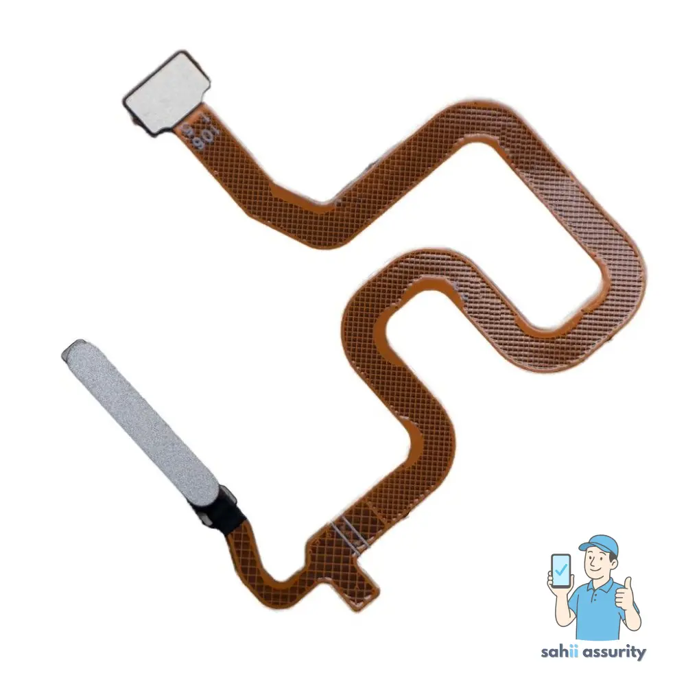 Fingerprint Sensor with Flex Cable for Realme Narzo 20 Pro White